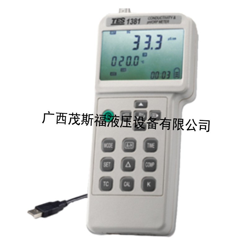 浙江泰仕TES 1381K電導度酸堿度氧化還原電位計 
